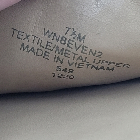 Nine West Pink Even Studded Espadrille Slide Sandals Size 7.5 - Picture 6 of 11